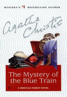 The Mystery of the Blue Train cover picture