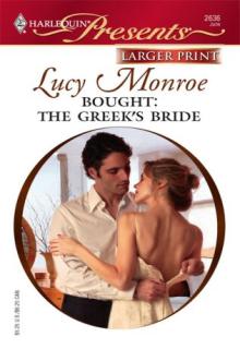 Bought The Greek's Bride book cover