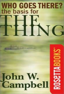 Who Goes There cover picture