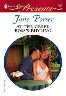 At The Greek Bosse's Bidding cover picture