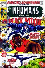 The Inhumans and the Black Widow An Evenings Wait for Death