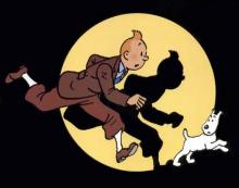 Adventures of Tintin cover picture